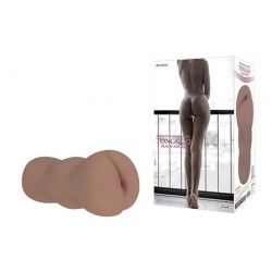 Мастурбатор реалистичный KOKOS TONGGGO Black Angel с двойным слоем TPR, бежевый, 16 см Мастурбатор реалистичный KOKOS TONGGGO Black Angel с двойным слоем TPR, бежевый, 16 см