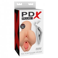 Мастурбатор вагина и анус PDX Plus Pick Your Pleasure Stroker Мастурбатор вагина и анус PDX Plus Pick Your Pleasure Stroker