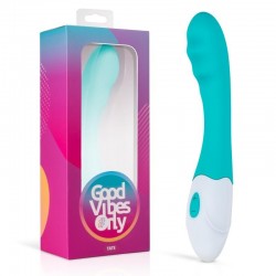 Зеленый вибратор для G-стимуляции Tate G-Spot Vibrator - 20 см. Зеленый вибратор для G-стимуляции Tate G-Spot Vibrator - 20 см.