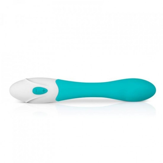 Зеленый вибратор для G-стимуляции Tate G-Spot Vibrator - 20 см.