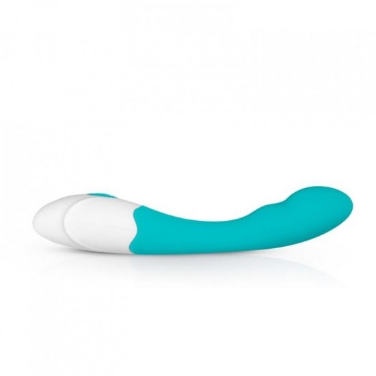 Зеленый вибратор для G-стимуляции Tate G-Spot Vibrator - 20 см.