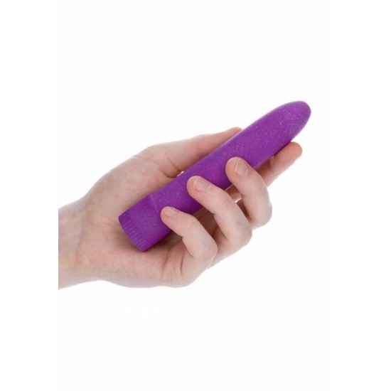 Фиолетовый вибратор 5.5 Vibrator Biodegradable - 14 см.
