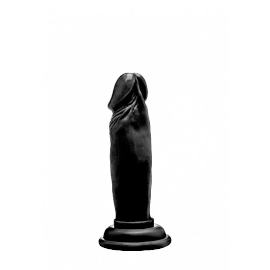 Чёрный фаллоимитатор Realistic Cock 6 - 15 см.