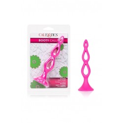 Розовая анальная елочка Silicone Triple Probe - 14,5 см. Розовая анальная елочка Silicone Triple Probe - 14,5 см.