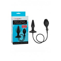 Расширяющаяся анальная пробка со съемным шлангом Medium Silicone Inflatable Plug - 10,75 см. Расширяющаяся анальная пробка со съемным шлангом Medium Silicone Inflatable Plug - 10,75 см.