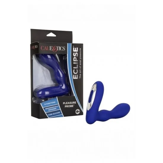 Синий анальный вибратор Eclipse Pleasure Probe - 13,25 см. SE-0436-10-3 Синий анальный вибратор Eclipse Pleasure Probe - 13,25 см. SE-0436-10-3