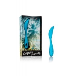 Голубой гнущийся вибратор Palm Springs Pleaser с функцией Power Boost - 15,25 см. Голубой гнущийся вибратор Palm Springs Pleaser с функцией Power Boost - 15,25 см.