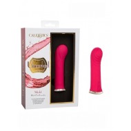 Ярко-розовый мини-вибромассажер для стимуляции точки G Uncorked Merlot - 13,25 см.