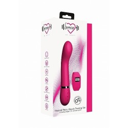 Розовый вибромассажер Kegel G - 20 см. Розовый вибромассажер Kegel G - 20 см.