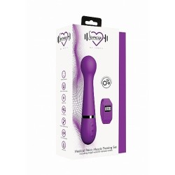 Фиолетовый вибромассажер Kegel Wand - 18,5 см. Фиолетовый вибромассажер Kegel Wand - 18,5 см.