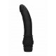 Черный вибромассажер Multispeed G-Spot Vibrator - 19 см.