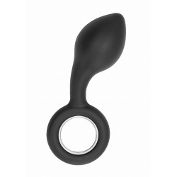 Анальный стимулятор No.63 Dildo With Metal Ring - 13,5 см. Анальный стимулятор No.63 Dildo With Metal Ring - 13,5 см.