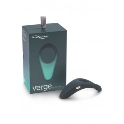 Чёрное эрекционное виброкольцо We-vibe Verge Чёрное эрекционное виброкольцо We-vibe Verge