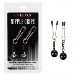 Утяжеленные зажимы-прищепки для сосков Nipple Grips Weighted Tweezer Nipple Clamps Утяжеленные зажимы-прищепки для сосков Nipple Grips Weighted Tweezer Nipple Clamps