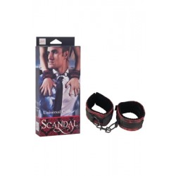 Атласные наручники Scandal Universal Cuffs с цепью Атласные наручники Scandal Universal Cuffs с цепью
