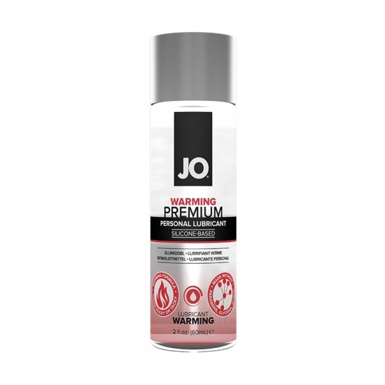 Возбуждающий лубрикант на силиконовой основе JO Personal Premium Lubricant  Warming - 60 мл.