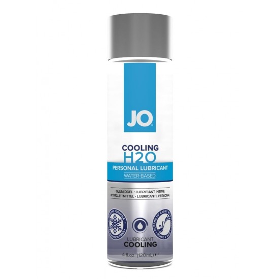 Охлаждающий лубрикант на водной основе JO Personal Lubricant H2O COOLING - 120 мл.