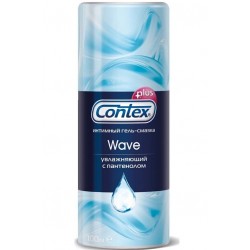 Гель-смазка на водной основе с пантенолом Contex Plus Wave - 100 мл. Гель-смазка на водной основе с пантенолом Contex Plus Wave - 100 мл.