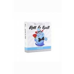 Стимулирующий презерватив-насадка Roll & Ball Classic Стимулирующий презерватив-насадка Roll & Ball Classic
