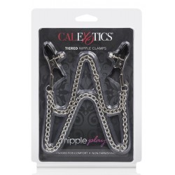 Зажимы на соски с цепочкой Tiered Nipple Clamps Зажимы на соски с цепочкой Tiered Nipple Clamps