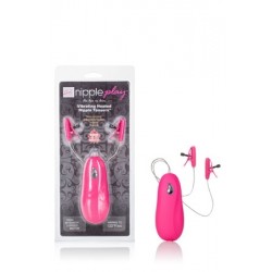 Розовые зажимы на соски с нагревательным эффектом с вибрацией Heated Nipple Teasers  Розовые зажимы на соски с нагревательным эффектом с вибрацией Heated Nipple Teasers