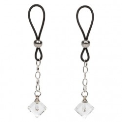 Прозрачные кристаллики-подвески на соски Non-Piercing Nipple Jewelry Crystal Gem Прозрачные кристаллики-подвески на соски Non-Piercing Nipple Jewelry Crystal Gem
