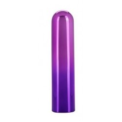 Фиолетовый гладкий мини-вибромассажер Glam Vibe - 9 см. Фиолетовый гладкий мини-вибромассажер Glam Vibe - 9 см.