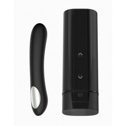 Набор для секса на расстоянии: мастурбатор Onyx+ и черный вибратор Pearl 2 Набор для секса на расстоянии: мастурбатор Onyx+ и черный вибратор Pearl 2