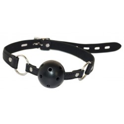 Черный кляп-шарик  Love Spell Черный кляп-шарик  Love Spell