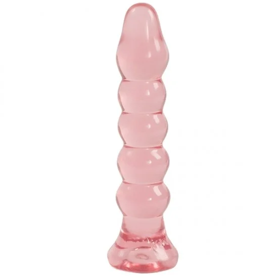 Анальная пробка ребристая Crystal Jellies - Anal Plug (Bumps) - Pink 7005-02 CD DJ Анальная пробка ребристая Crystal Jellies - Anal Plug (Bumps) - Pink 7005-02 CD DJ
