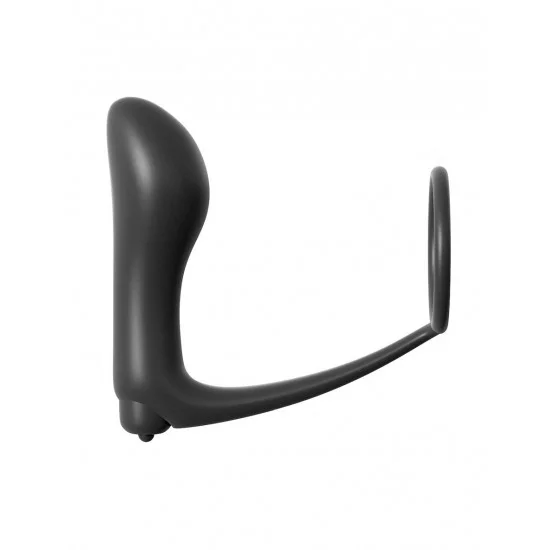 Ass-Gasm Cockring Vibrating Plug Анальная пробка с вибрацией с эрекционным кольцом 4684-23 PD Ass-Gasm Cockring Vibrating Plug Анальная пробка с вибрацией с эрекционным кольцом 4684-23 PD