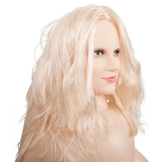 Кукла надувная с вибрацией, 2 любовных отверстия Hot Lucy Lifesize Love Doll 5901500000 Кукла надувная с вибрацией, 2 любовных отверстия Hot Lucy Lifesize Love Doll 5901500000