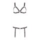Комплект эластичная сбруя-бикини Bad Kitty Strap Bikini