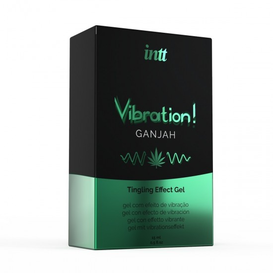 Жидкий интимный гель с эффектом вибрации Ganjah, 15мл