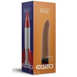 Реалистичный мультискоростной вибратор без мошонки Mad Rocket - 18 см. Реалистичный мультискоростной вибратор без мошонки Mad Rocket - 18 см.