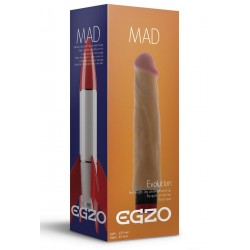 Реалистичный мультискоростной вибратор без мошонки Mad Rocket - 21 см. Реалистичный мультискоростной вибратор без мошонки Mad Rocket - 21 см.