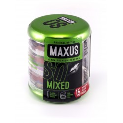 Презервативы MAXUS Mixed - 15 шт. Презервативы MAXUS Mixed - 15 шт.