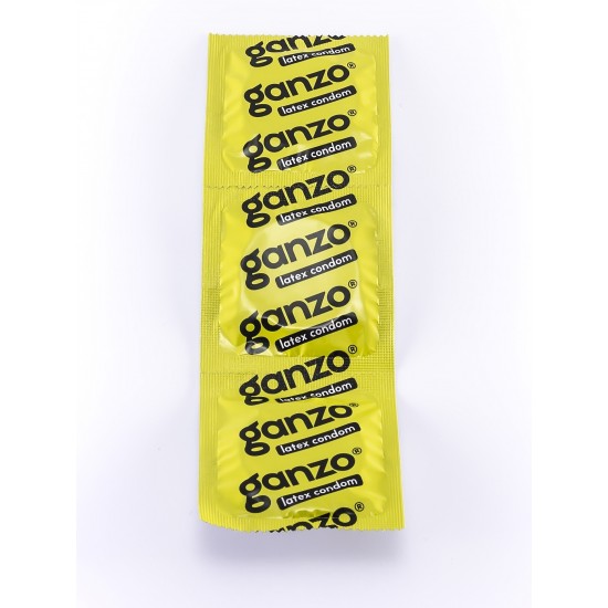 Презервативы Ganzo Ultra thin, ультратонкие, латекс, 18 см, 3 шт