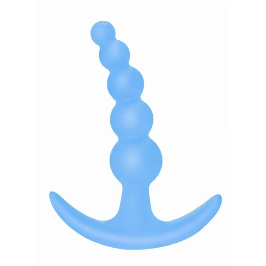 Голубая анальная пробка Bubbles Anal Plug - 11,5 см. 5001-02lola Голубая анальная пробка Bubbles Anal Plug - 11,5 см. 5001-02lola