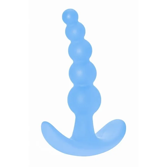 Голубая анальная пробка Bubbles Anal Plug - 11,5 см. 5001-02lola Голубая анальная пробка Bubbles Anal Plug - 11,5 см. 5001-02lola