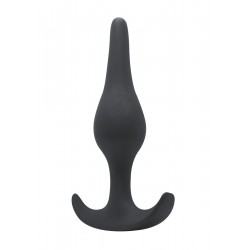 Серая анальная пробка Smooth - 12,5 см. Серая анальная пробка Smooth - 12,5 см.