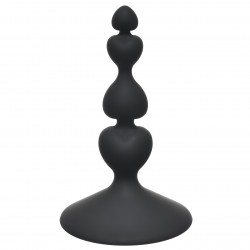 Чёрная анальная пробка Sweetheart Plug Black - 10 см. Чёрная анальная пробка Sweetheart Plug Black - 10 см.