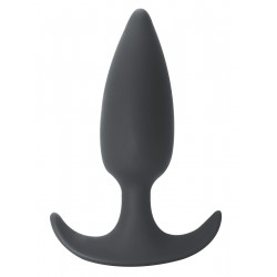 Серая анальная пробка Delight - 10,5 см. Серая анальная пробка Delight - 10,5 см.