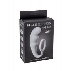 Серое эрекционное кольцо с анальным стимулятором Mountain Range Anal Plug Серое эрекционное кольцо с анальным стимулятором Mountain Range Anal Plug