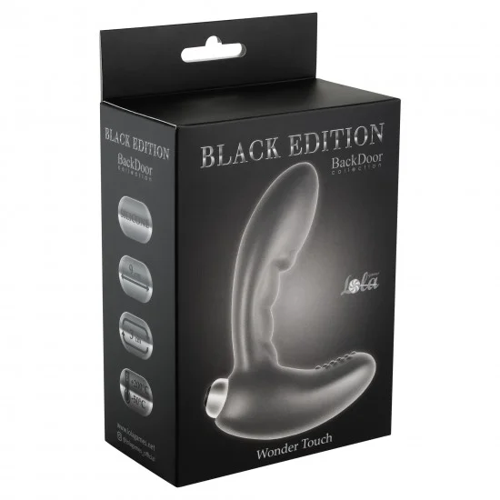 Серый стимулятор простаты с вибрацией Wonder Touch Grey 4220-02Lola Серый стимулятор простаты с вибрацией Wonder Touch Grey 4220-02Lola