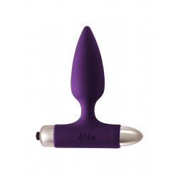 Фиолетовая анальная вибропробка New Edition Glory - 11 см. Фиолетовая анальная вибропробка New Edition Glory - 11 см.