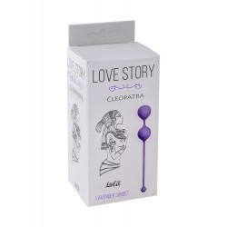 Сиреневые вагинальные шарики Cleopatra Lavender Sunset Сиреневые вагинальные шарики Cleopatra Lavender Sunset