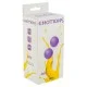 Фиолетовые вагинальные шарики без сцепки Emotions Lexy Medium 4015-01Lola Фиолетовые вагинальные шарики без сцепки Emotions Lexy Medium 4015-01Lola