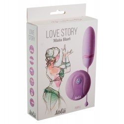 Сиреневое виброяйцо Mata Hari с пультом ДУ Сиреневое виброяйцо Mata Hari с пультом ДУ