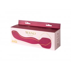 Красный двусторонний вибромассажер Heating Wand с нагревом - 22 см. Красный двусторонний вибромассажер Heating Wand с нагревом - 22 см.